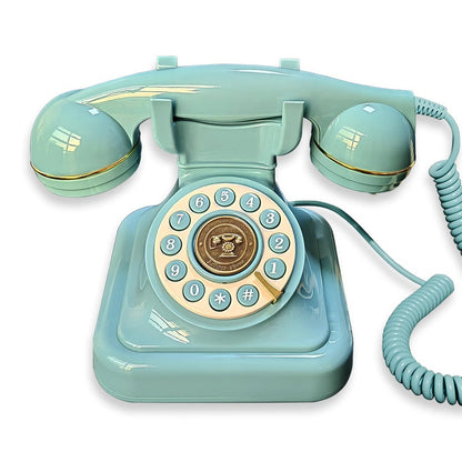 ☎️🌈 Vintage Old Fashioned Telephone with Speakerphone & Volume Control 📞