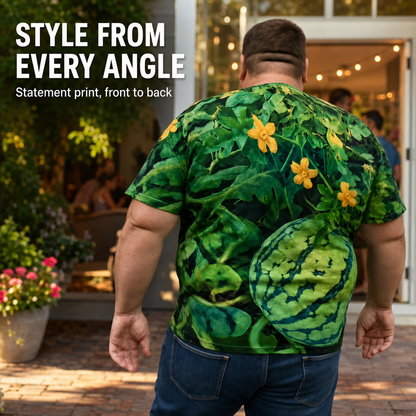 Men's Funny 3D Watermelon T-Shirt – The Shirt That Makes Everyone Smile