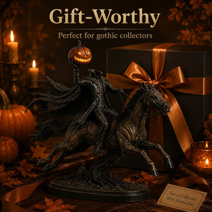 🎃🏇 Midnight Chase Headless Horseman Statue