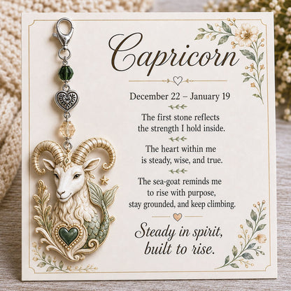 🔥Zodiac Charm Commemorative Card 🌙💎