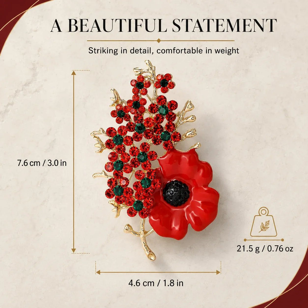 1945-2026 'Never Forgotten' Victory Blossom [81th Anniversary Keepsake]