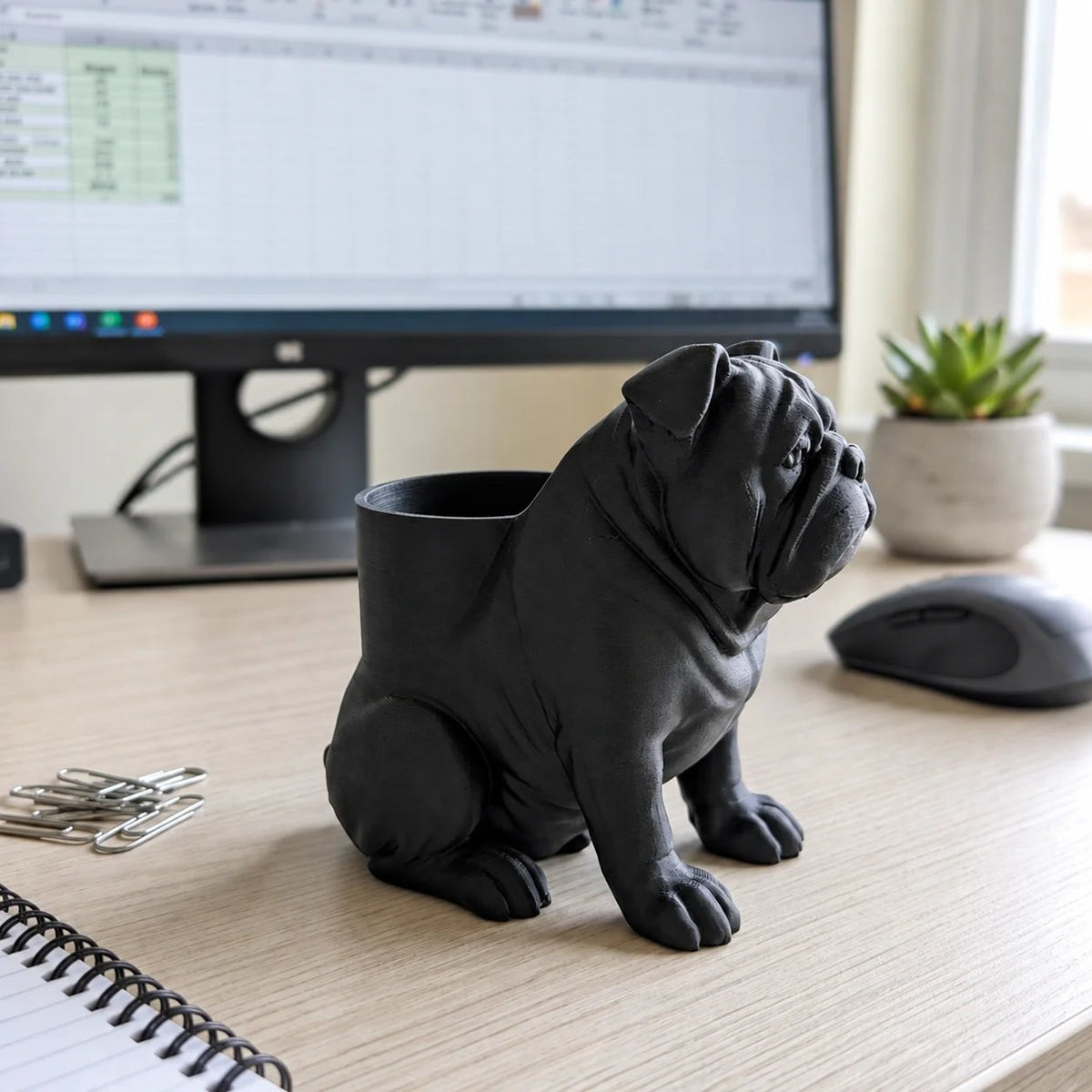 🐶German Shepherd Desk Organizer