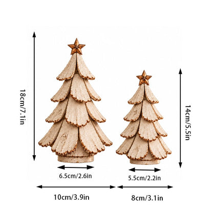 Vintage Lighted Christmas Tree Figurine