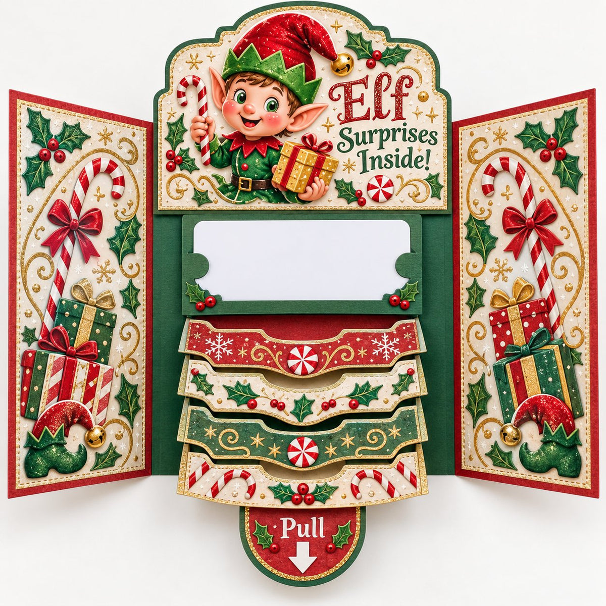 ⏰ LAST DAY 50% OFF - 2026 New 🎅💳 Waterfall Christmas Gift Card Booklet ✨
