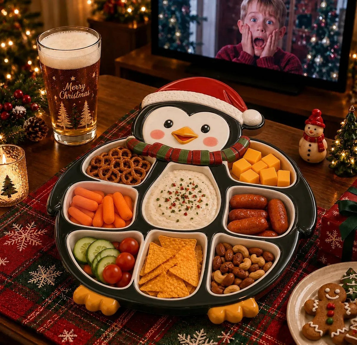 ⏳Last Day BUY 2 GET 1 FREE🎄 Christmas Snack Serving Tray