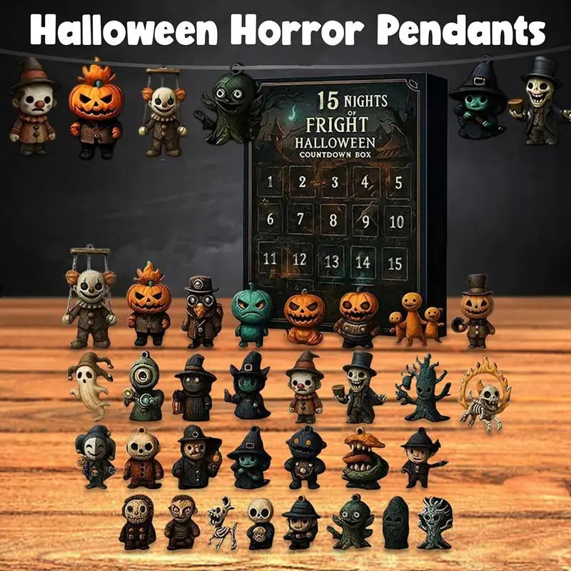 2026 Halloween Countdown Advent Calendar Gift Box