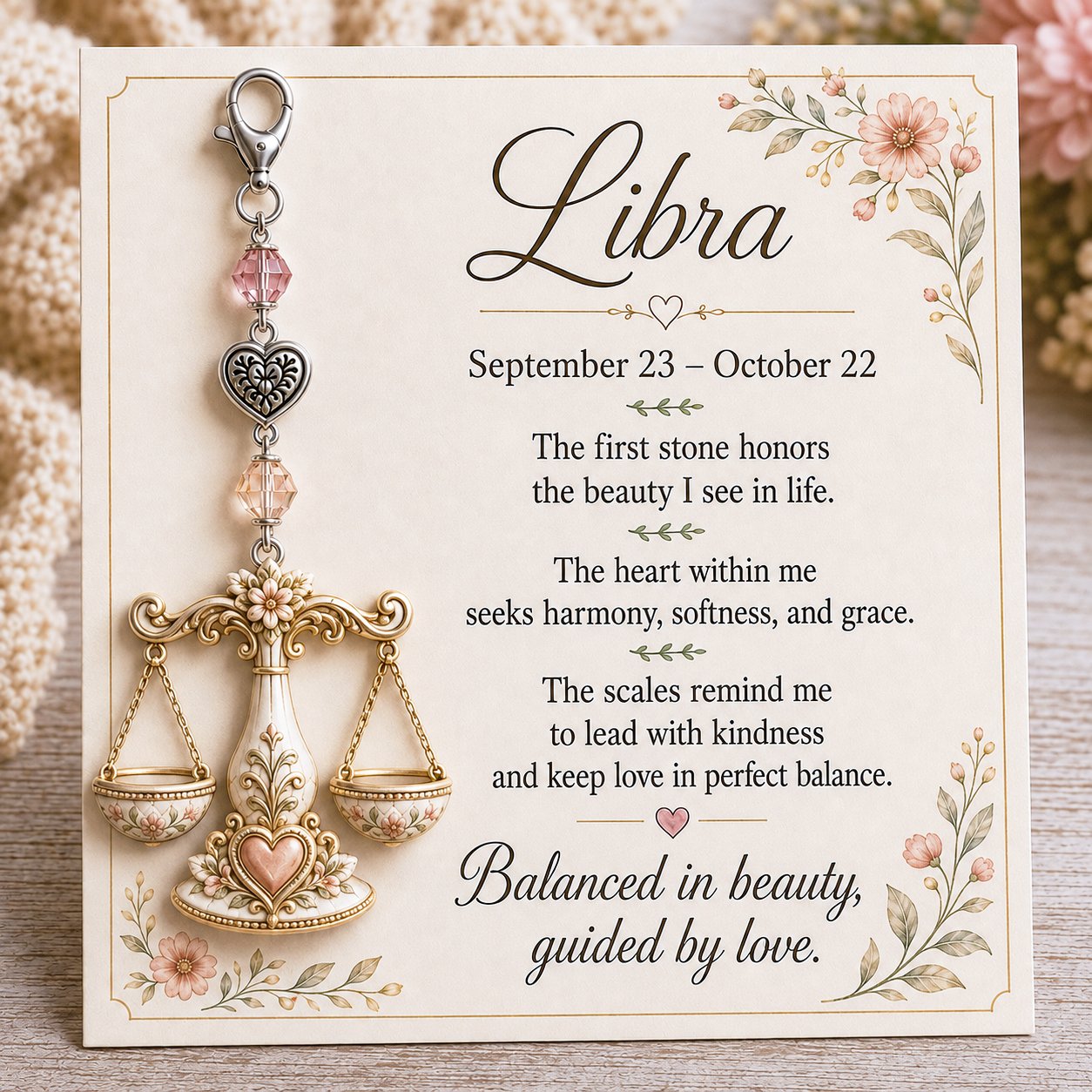 🔥Zodiac Charm Commemorative Card 🌙💎