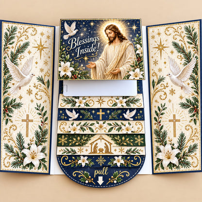 ⏰ LAST DAY 50% OFF - 2026 New 🎅💳 Waterfall Christmas Gift Card Booklet ✨