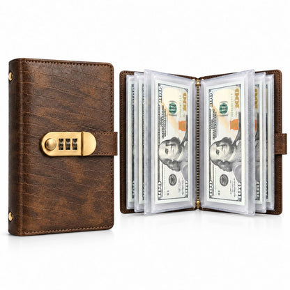 Lockable Cash Savings Binder & Budget Organizer
