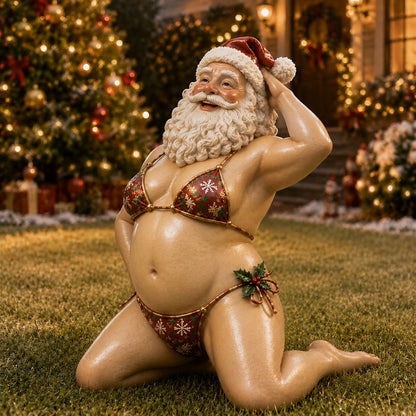 🎄 Cheeky Christmas Yard Statue Collection