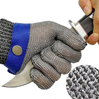 🧤 Stainless Steel Mesh Glove – Highest A9 cut level – Perfect for butchers & chefs – no more knife accidents! 🔪🚫