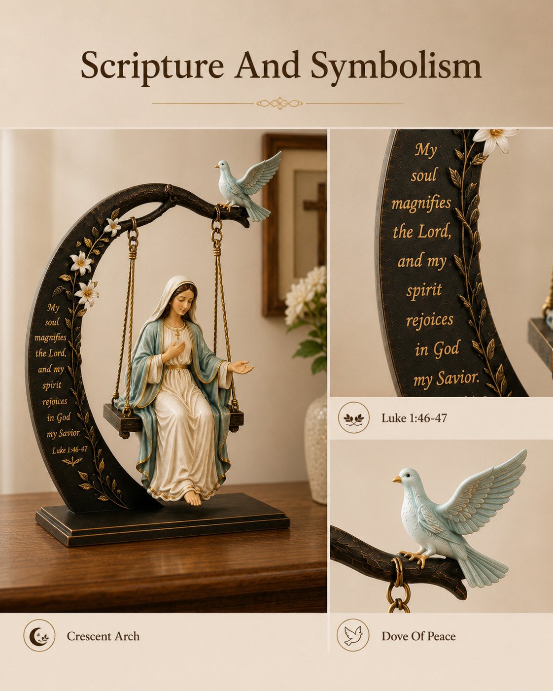 The miraculous statue of the rocking Mary