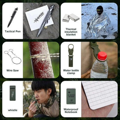 24-Day Survival Advent Calendar-Emergency Gear Countdown Gift Set
