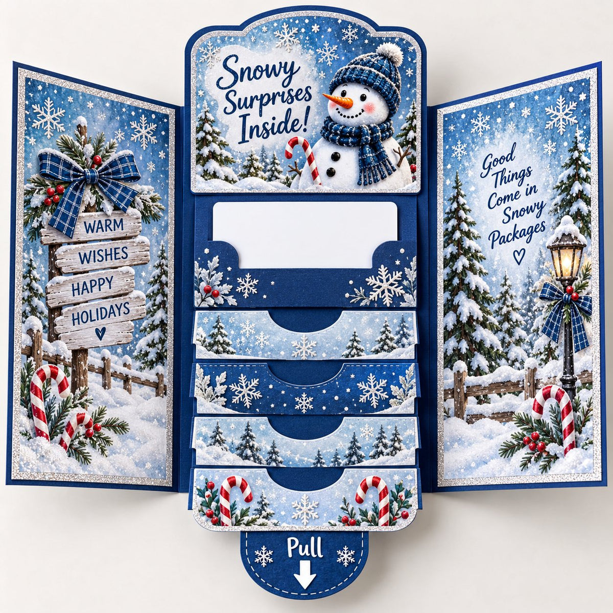 ⏰ LAST DAY 50% OFF - 2026 New 🎅💳 Waterfall Christmas Gift Card Booklet ✨