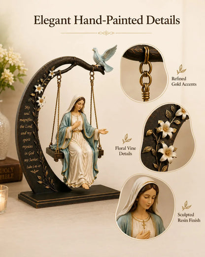 The miraculous statue of the rocking Mary