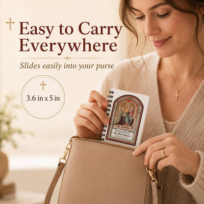🔥LAST DAY 49% OFF - ✝️Pocket Size Rosary Meditation Book❤️The Rosary The Prayer That Saved My Life