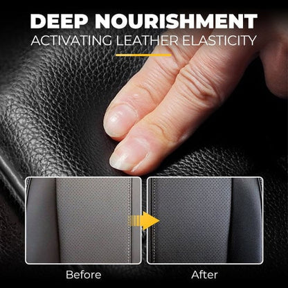 Cleaning and care cream & Cleaning paste for leather care