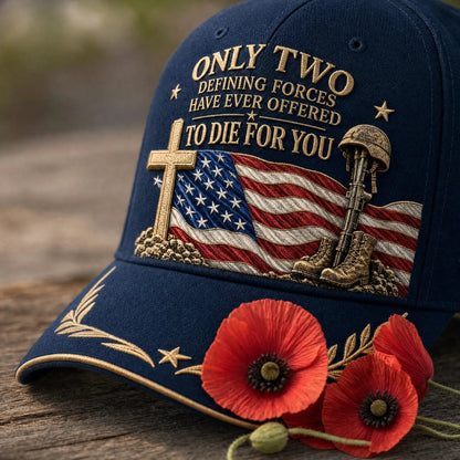 🇺🇸 Faith & Veteran Tribute Cap – Honor Their Sacrifice ✝️