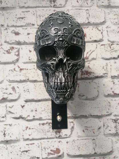 ☠️🏴‍☠️Motorcycle Helmet and Jacket Skull Holder