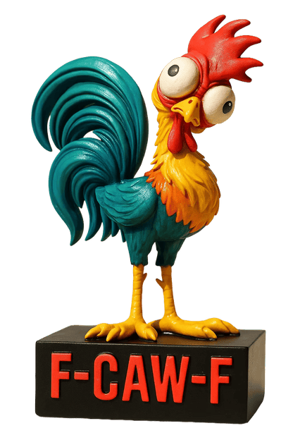 🎅🐔 Funny F-Caw-F Chicken Advent Calendar 2026