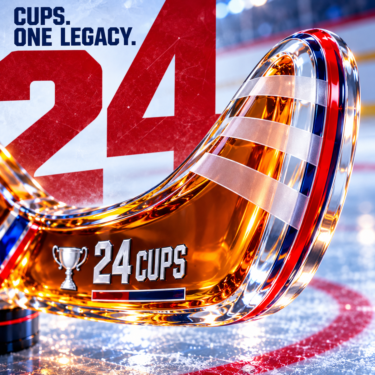 🔥Last Day 50% OFF- 🏒Hockey Stick Whiskey Decanter — 2026–27 Limited Custom Edition