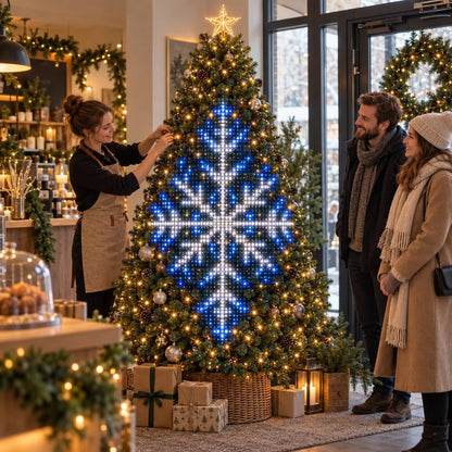 ⚡️FREE SHIPPING🔥-Smart Animated Christmas Tree Lights – App-Controlled LED Effects