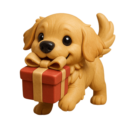 Fun Golden Retriever Advent Calendar 2026