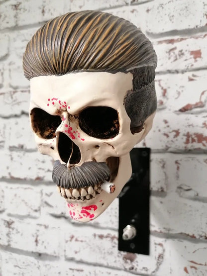 ☠️🏴‍☠️Motorcycle Helmet and Jacket Skull Holder