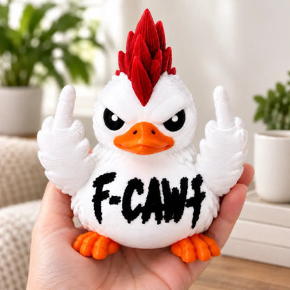 🦆 F-CAW-F Bad Attitude Duck – Sassy Desk Decor With Zero Flocks Given