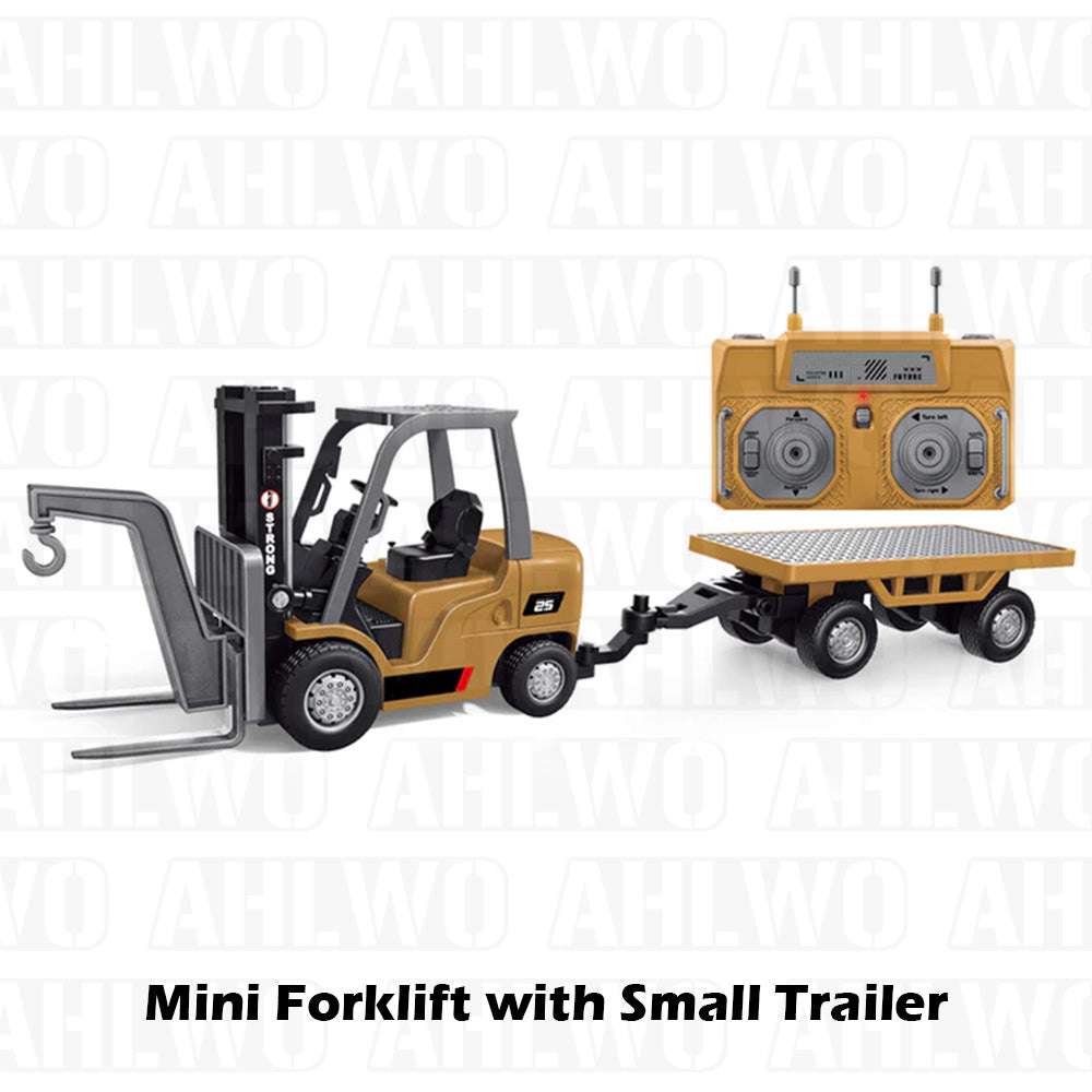 Mini Forklift with Mini Trailer product option