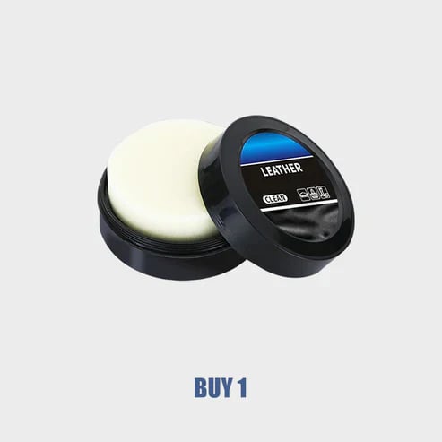Cleaning and care cream & Cleaning paste for leather care