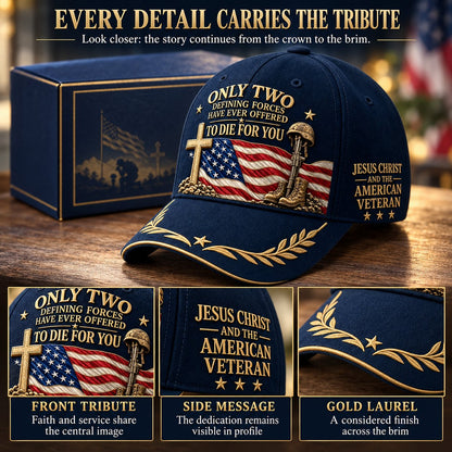 🇺🇸 Faith & Veteran Tribute Cap – Honor Their Sacrifice ✝️