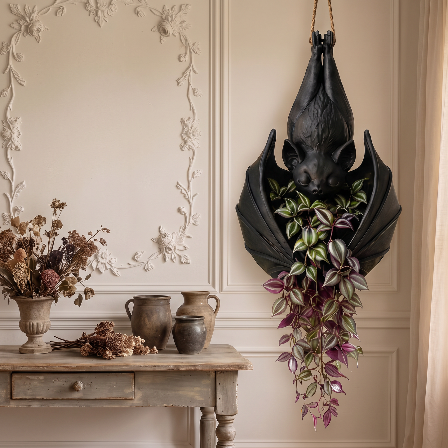 Halloween Early Bird Sale |49% OFF-Hanging Bat Plant Pot🦇