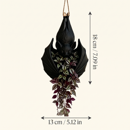 Halloween Early Bird Sale |49% OFF-Hanging Bat Plant Pot🦇