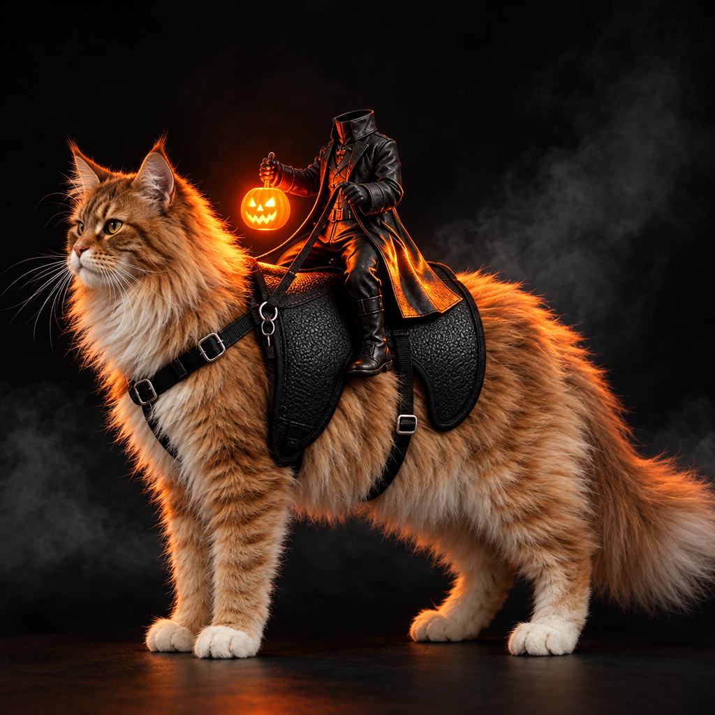 PhantomPaws Headless Horseman Pet Costume