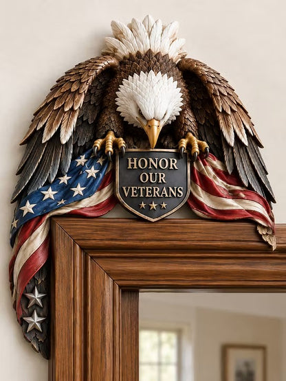 Patriotic Eagle Door Frame Decor