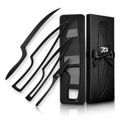 Luxury 4 in 1 Stainless Steel Knife Set