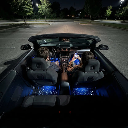 Luxury LED Light 3D Ambient Lighting Car Floor Mat