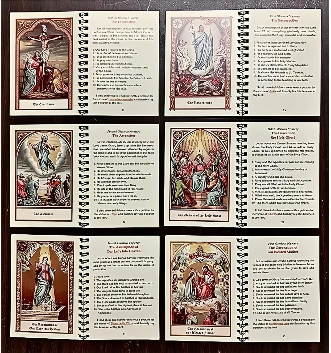 🔥LAST DAY 49% OFF - ✝️Pocket Size Rosary Meditation Book❤️The Rosary The Prayer That Saved My Life