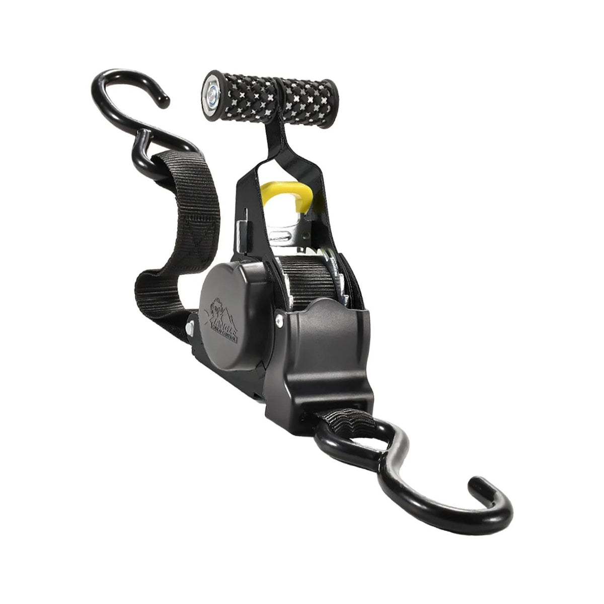 Upgraded Version: Heavy Duty Retractable Ratchet Straps