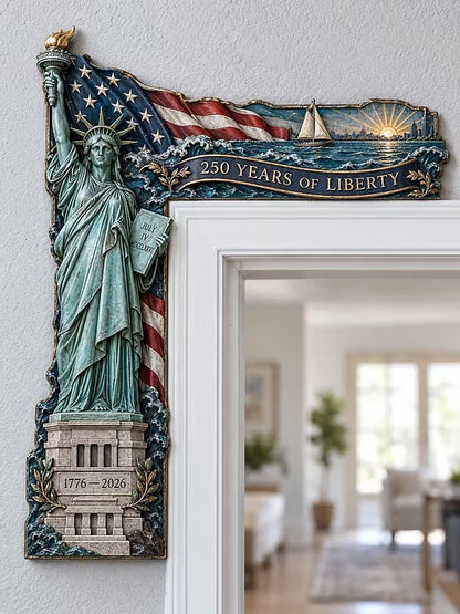 Patriotic Eagle Door Frame Decor