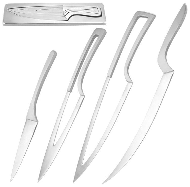 Luxury 4 in 1 Stainless Steel Knife Set