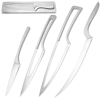 Luxury 4 in 1 Stainless Steel Knife Set