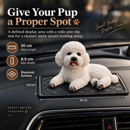 Poodle Car Ornament – The Cutest Dashboard Upgrade 🐶✨