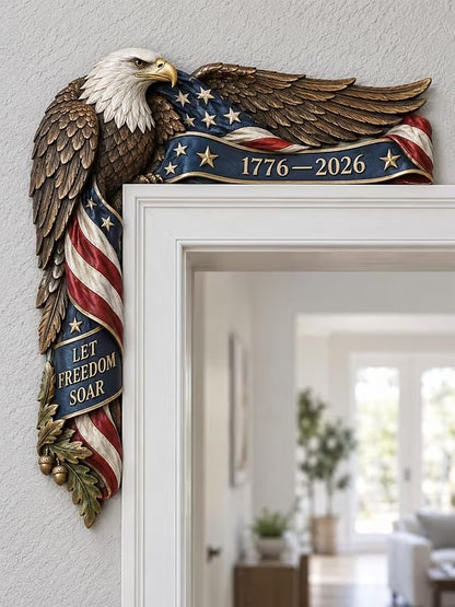 Patriotic Eagle Door Frame Decor