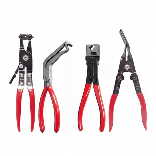 4PC Automotive Electrical Disconnect & Trim Clip Pliers Set