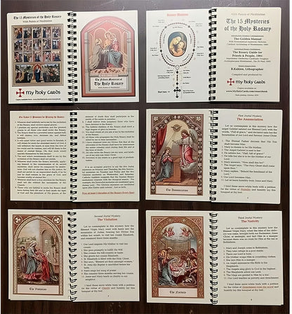 🔥LAST DAY 49% OFF - ✝️Pocket Size Rosary Meditation Book❤️The Rosary The Prayer That Saved My Life