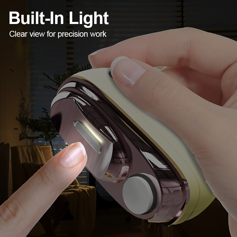 ✂️🎁🔥LAST DAY 49% OFF🔥  -💅 2-in-1 Smart Electric Nail Clipper & Polisher 🌟
