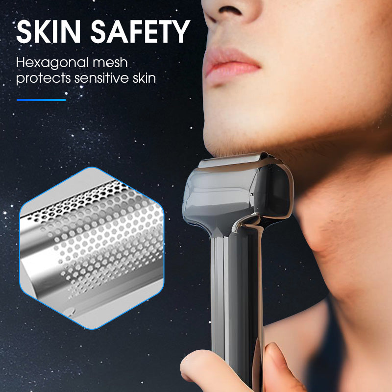 🪒 LIMITED-TIME 70% OFF⚡No more skin irritation after shaving! 🧔Efficient rechargeable electric shaver for men