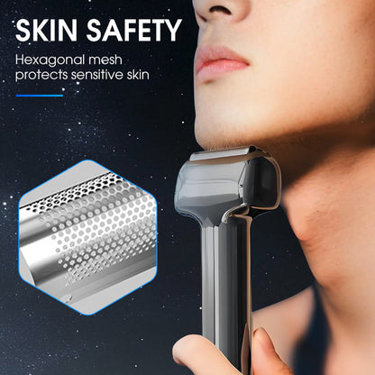 🪒 LIMITED-TIME 70% OFF⚡No more skin irritation after shaving! 🧔Efficient rechargeable electric shaver for men
